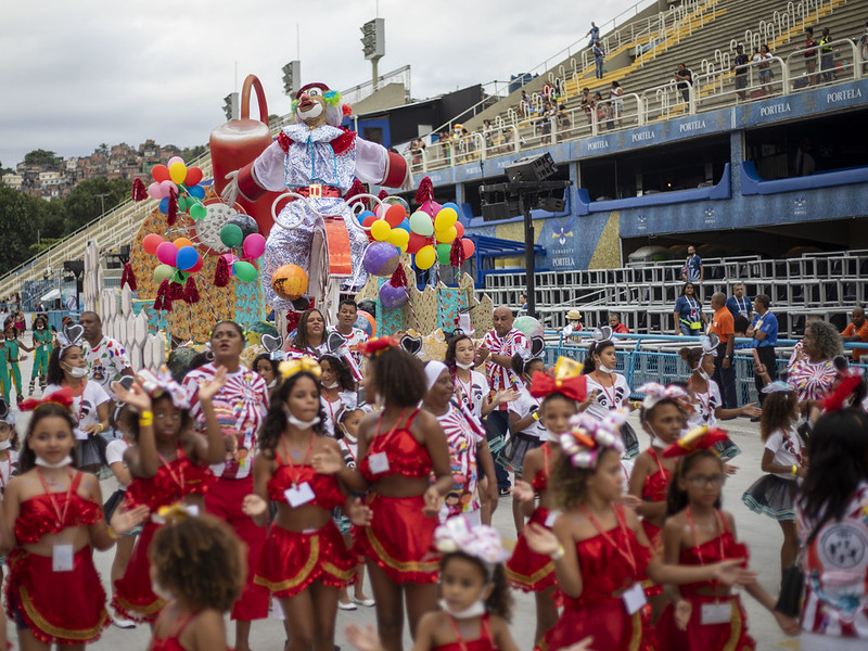 Escolas mirins farão apresentação antes do ensaio técnico de domingo