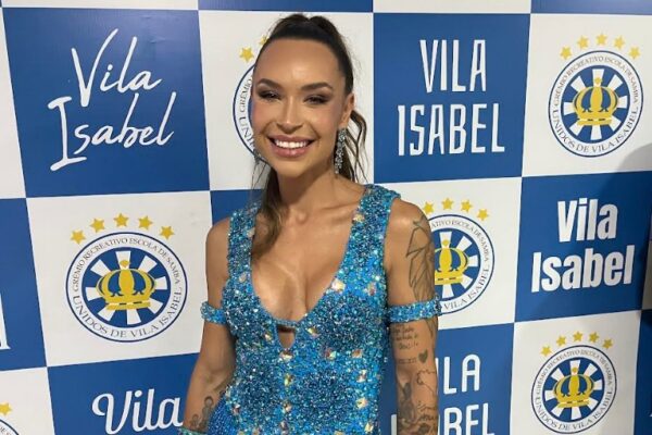 Ainê Coutinho é a nova musa da Vila Isabel para 2026