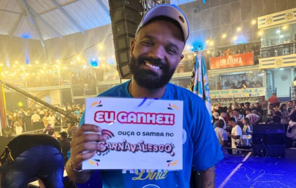 Arlindinho celebra vitória na Vila Isabel: um sonho real