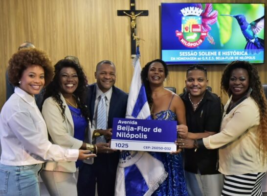 Beija-Flor é Patrimônio Cultural de Nilópolis e ganha avenida com seu nome
