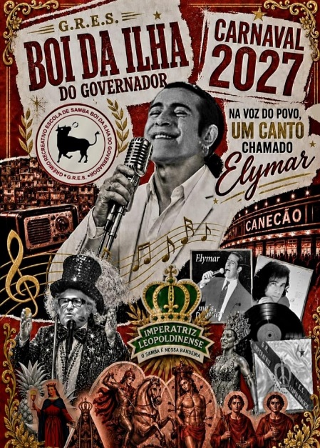 Boi da Ilha no Carnaval 2027: Elymar Santos é o enredo do povo!