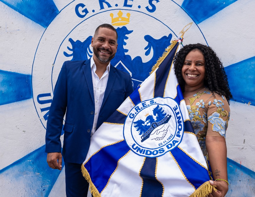 Bomba! Unidos da Ponte contrata casal campeão do Carnaval para 2027