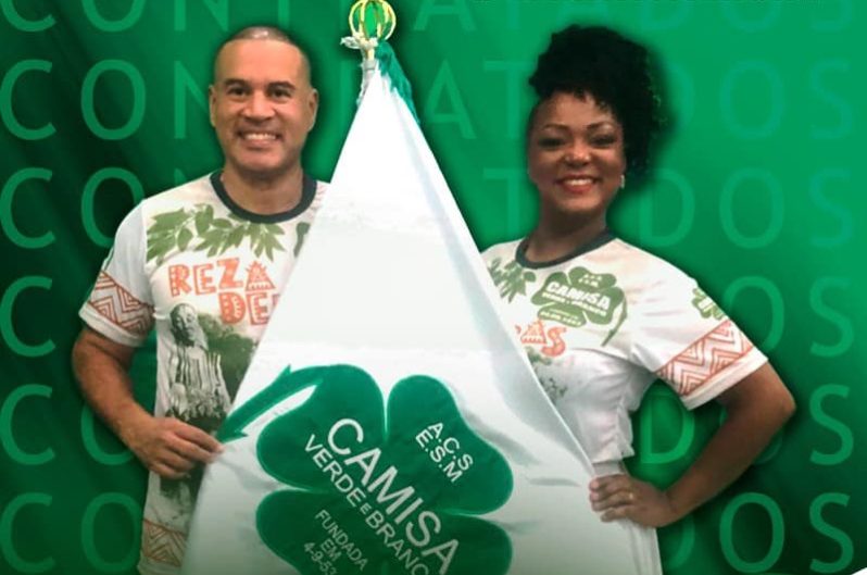 Camisa Verde e Branco acerta com novo mestre-sala