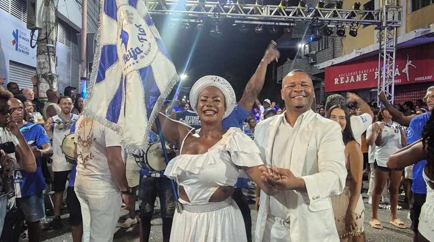 Claudinho e Selminha: Lendas da Beija-Flor recebem homenagem na Alerj!