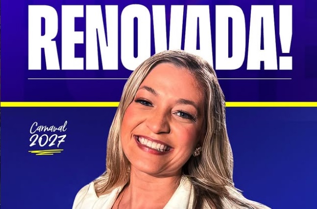 Confirmado! Unidos da Ponte mantém Juliana Frathane na comissão de frente 2027