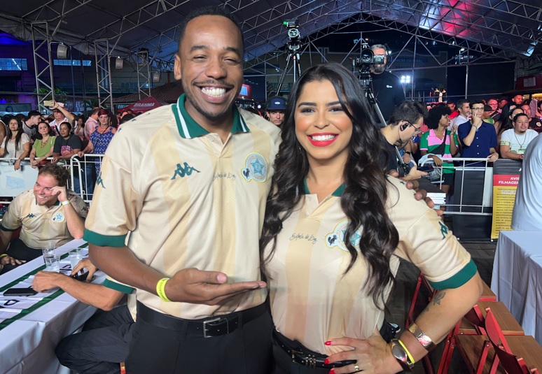 Diogo e Rafaela: A conexão que vai botar fogo na Mocidade em 2027!
