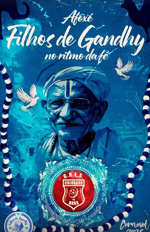 Filhos de Gandhi é o enredo da Colorado do Brás