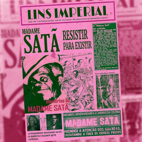 Lins Imperial fará releitura de Madame Satã