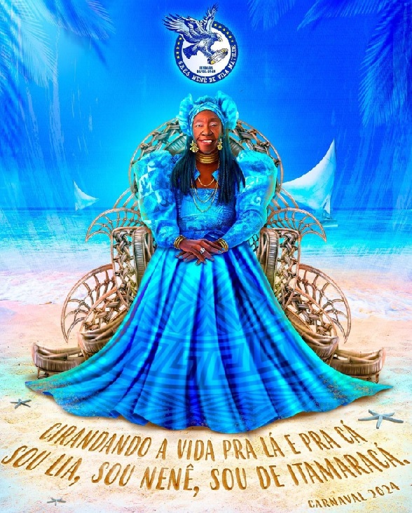 Lia de Itamaracá será enredo na Sapucaí e no Anhembi
