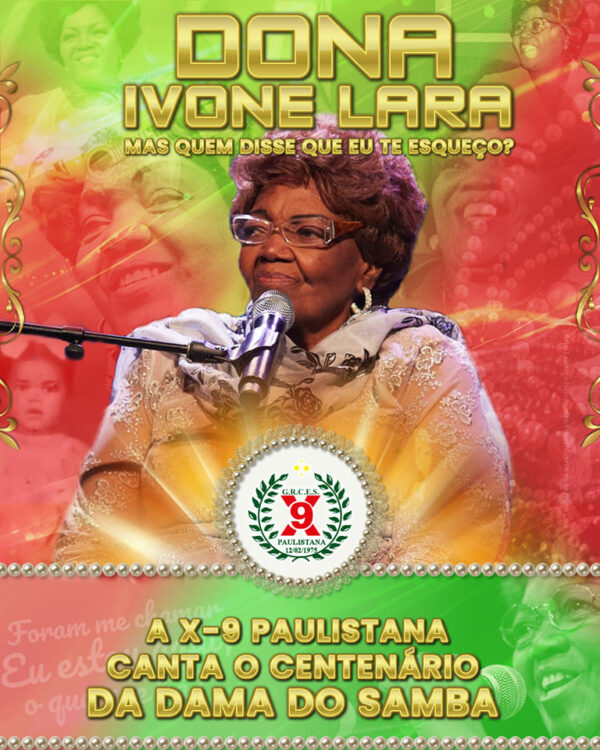 Dona Ivone Lara será enredo no Carnaval 2023