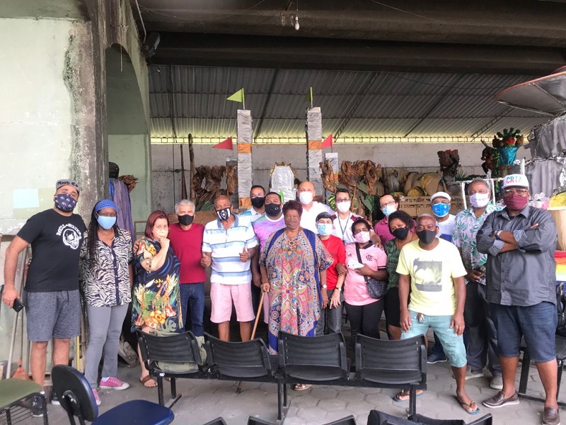 Escolas mirins se reúnem para debater preparação para o Carnaval 2022