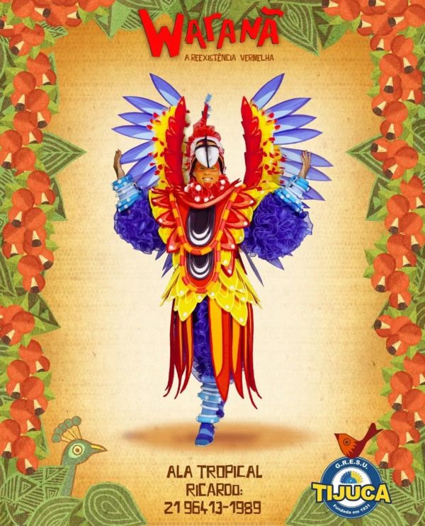 Unidos da Tijuca apresenta segunda fantasia