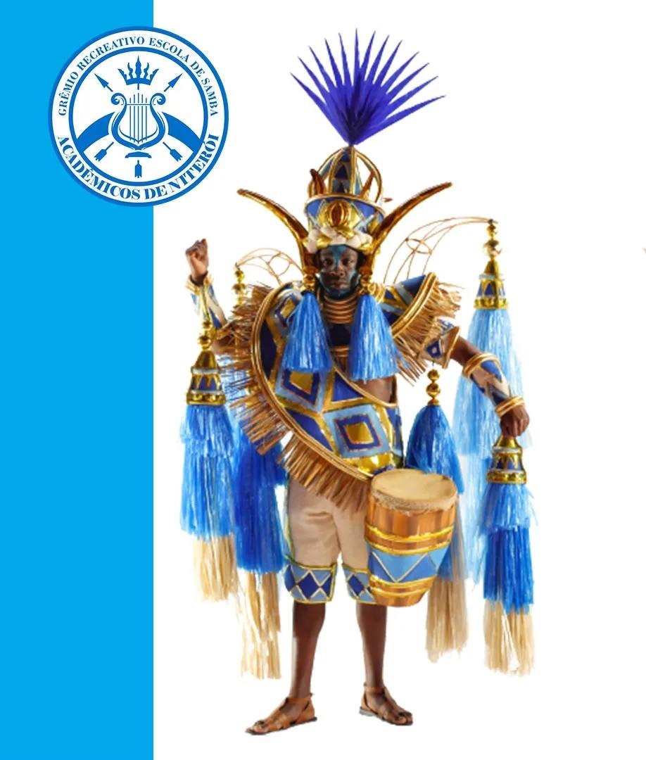 Acadêmicos de Niterói revela fantasia para o Carnaval 2024