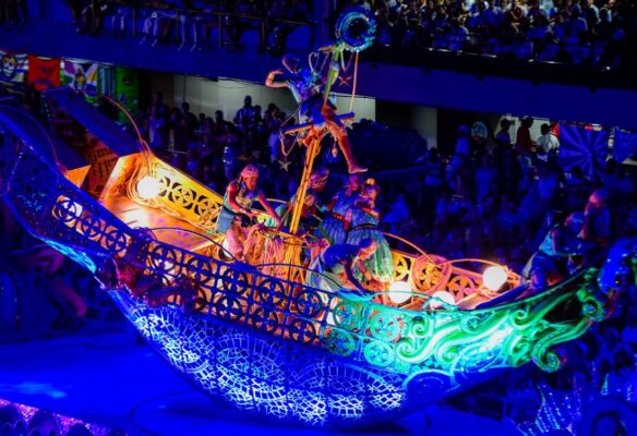 Grande Rio celebra parceria e trabalho no Carnaval 2025
