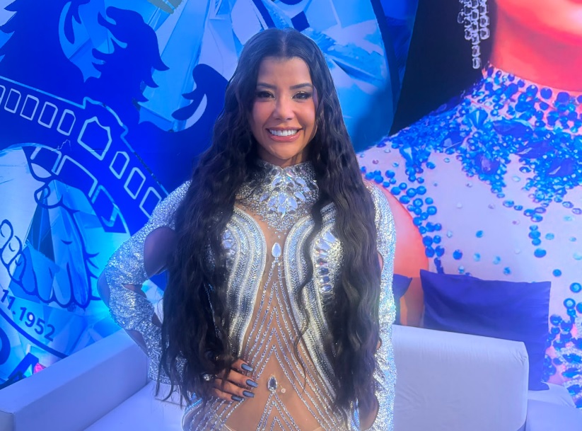 Grazi Xavier é coroada rainha de bateria da Unidos da Ponte 2027: É da comunidade!