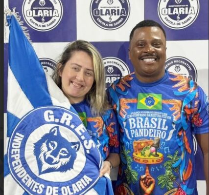 Independentes de Olaria anuncia novo casal de mestre-sala e porta-bandeira para 2026