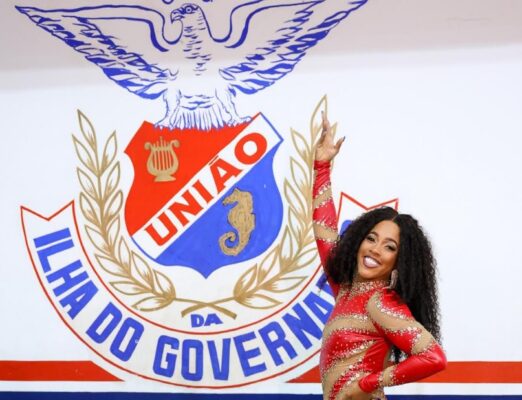 Ingride Banzo segue como madrinha da União da Ilha no Carnaval 2026