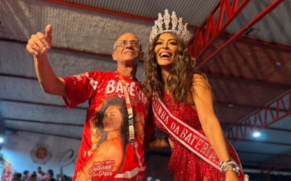 Juliana Paes volta como rainha de bateria da Viradouro em 2026