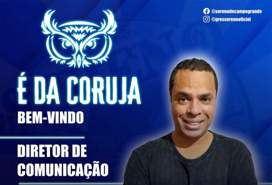 Márcio Guilherme assume a Direção de Comunicação da Sereno de Campo Grande