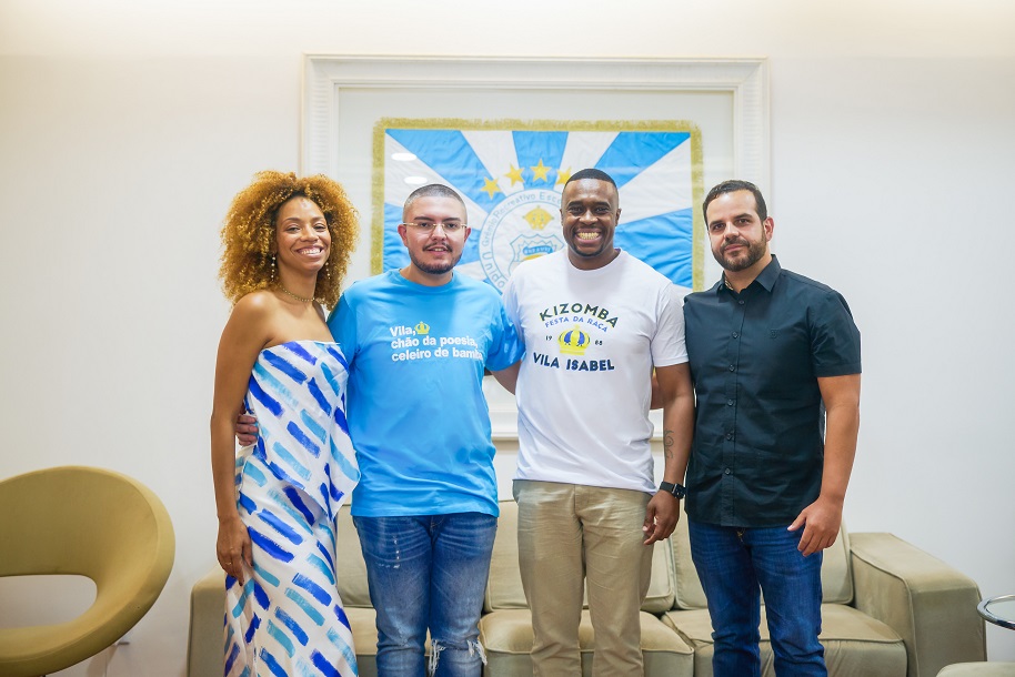 Novo casal de mestre-sala e porta-bandeira agita a Vila Isabel em 2026!