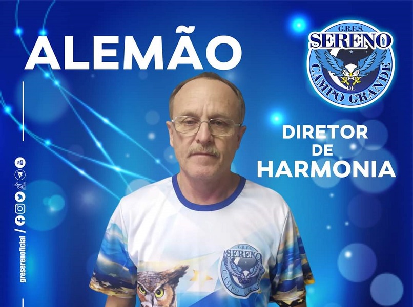Sereno de Campo Grande reforça a Harmonia e comunica saída de porta-bandeira