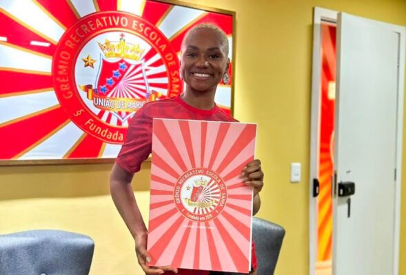 Thai Rodrigues é a nova musa da União de Maricá para o Carnaval 2026