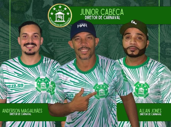 Trio de peso! Cubango define nova direção de carnaval para 2027.
