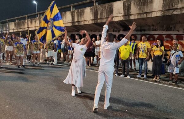 Tuiuti faz primeiro ensaio para Carnaval 2026 com samba contagiante