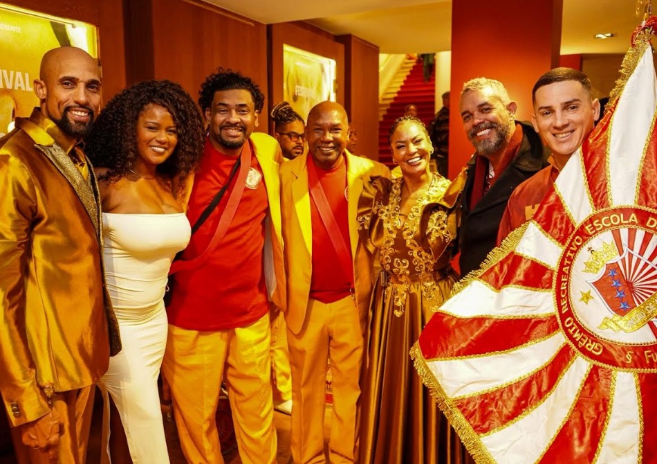 União de Maricá agita Paris com samba e carnaval brasileiro no Festival de Cinema!