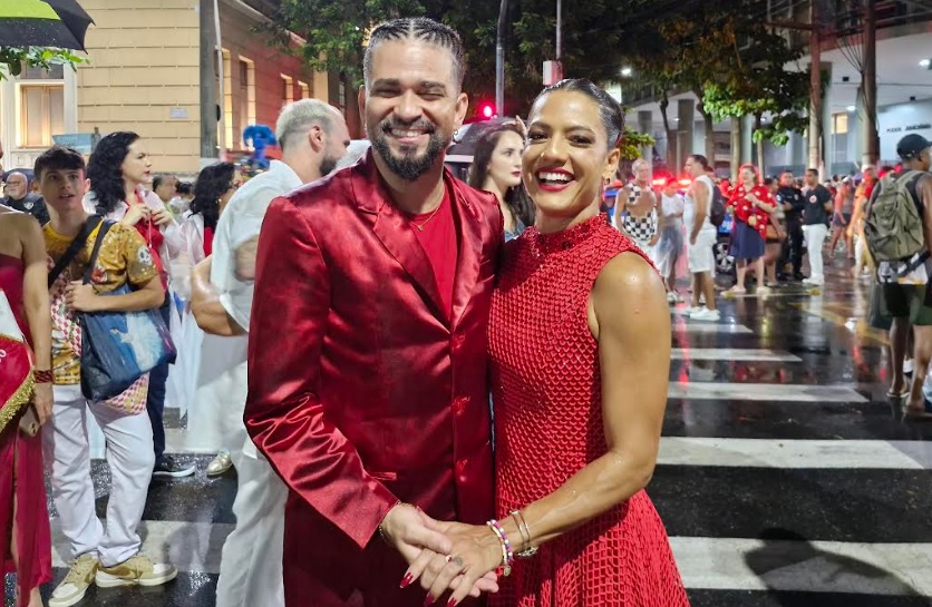 Viradouro: Phelipe Lemos e Marcella Alves! Novo casal realiza um sonho