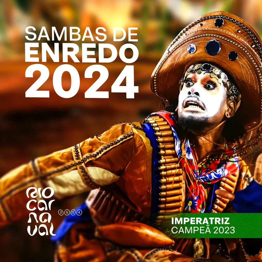 Carnaval 2024: Álbum dos sambas enredo ao vivo teve um crescimento de 200%