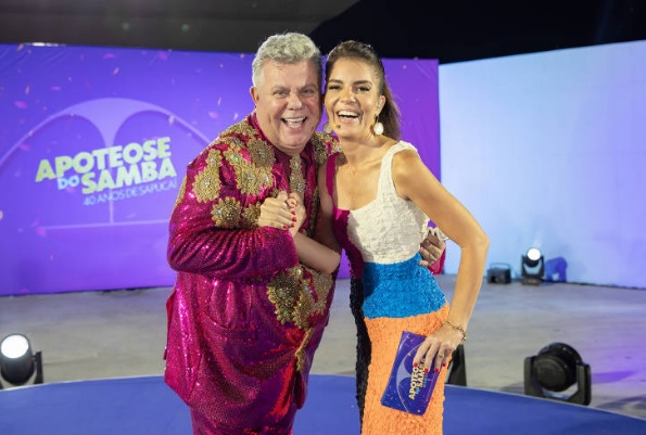 Mariana Gross comanda a transmissão do Carnaval 2025 na Globo!